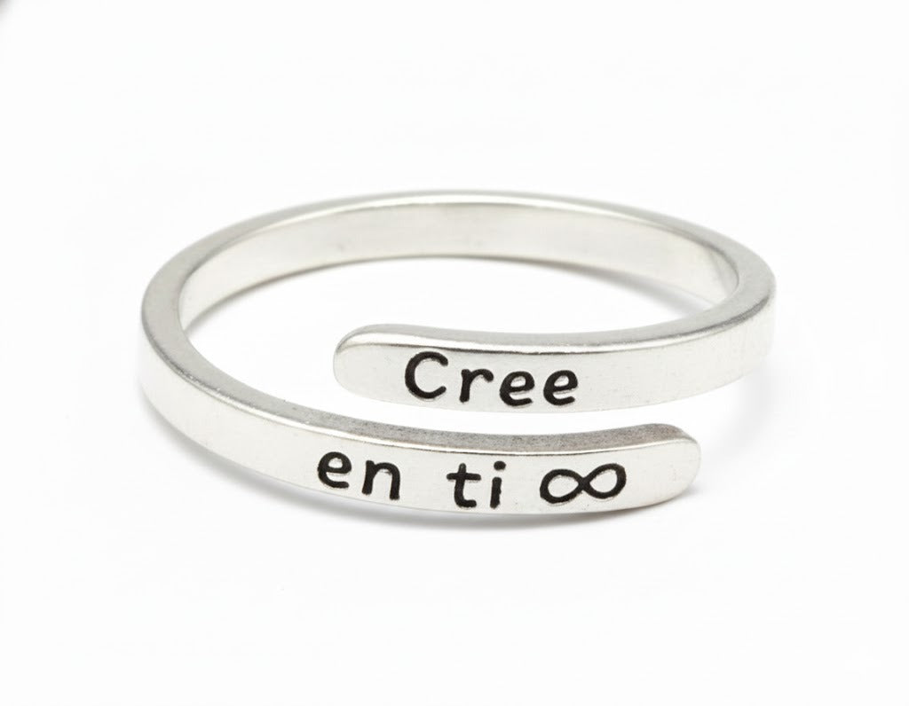 ANILLO "CREE EN TI"