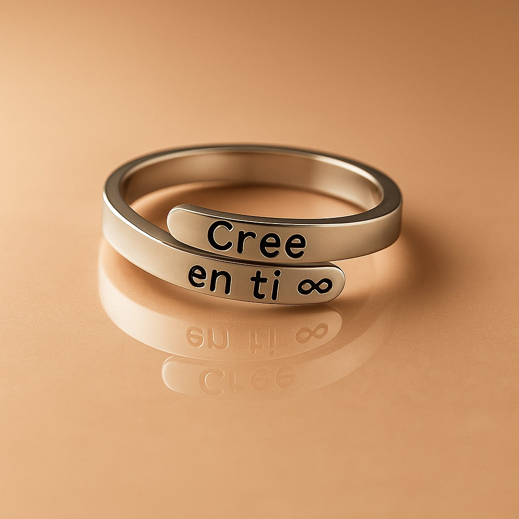 ANILLO "CREE EN TI"