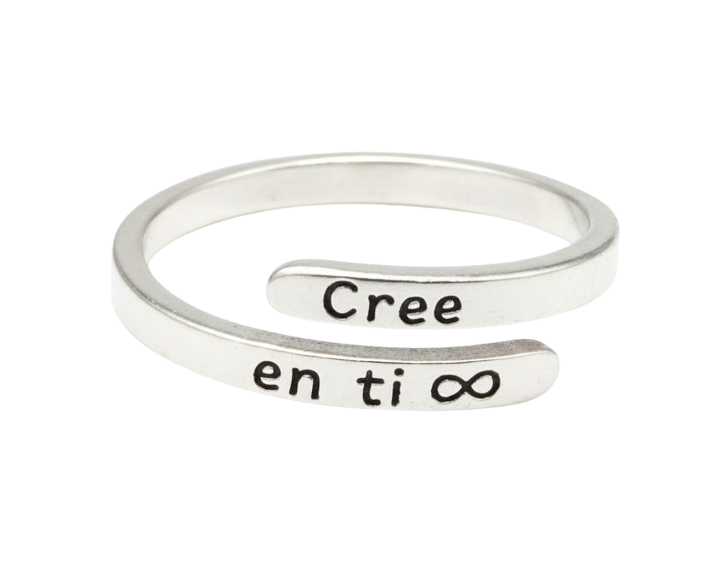 ANILLO "CREE EN TI"