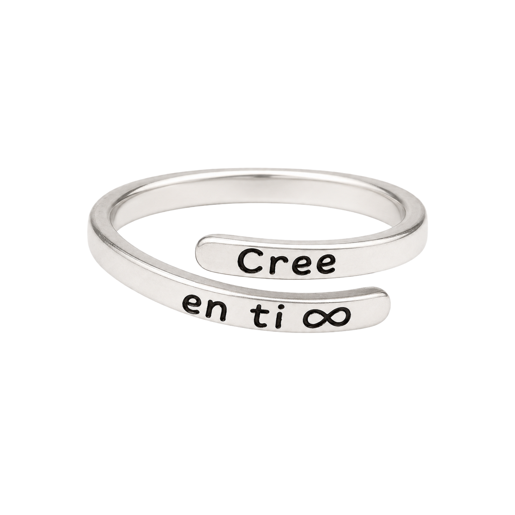 ANILLO "CREE EN TI"